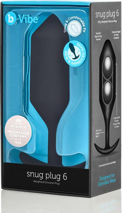 Produktbild Shots Snug Plug 6 Black