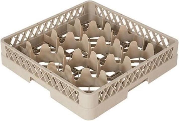 Steinbach Gläserkorb 12 Fä Glas Ø115 bis 125 mm H max 85mm beige