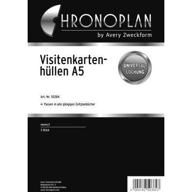 Chronoplan, Agenda, Visitenkartenhülle A5 (A5)