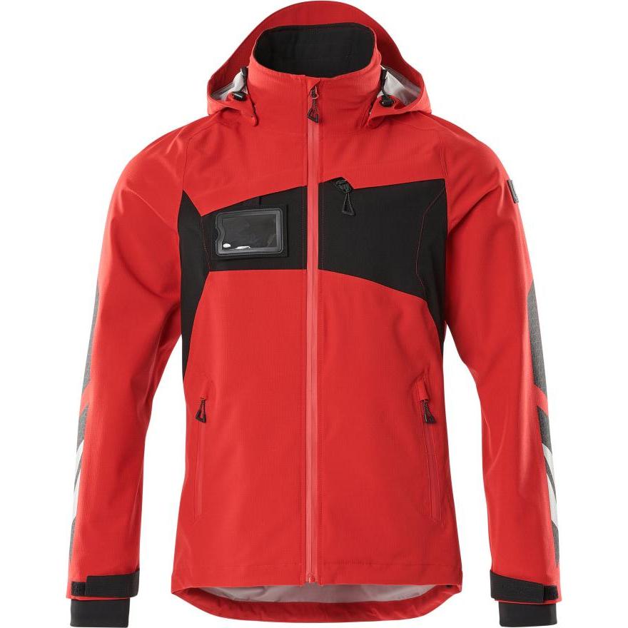 Mascot, Arbeitsjacke, Hard Shell Jacke Accelerate verkehrsrot/schwarz Gr.4XL (4XL)