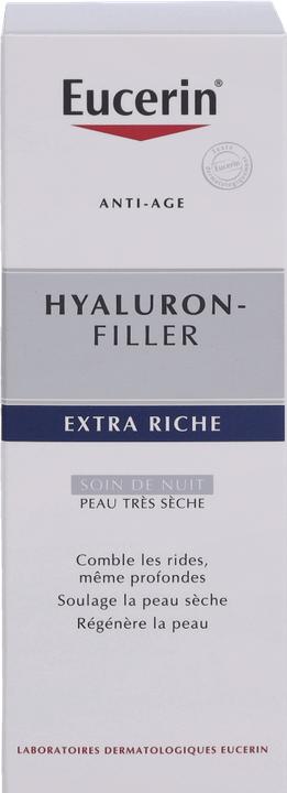 Produktbild Eucerin Hyaluron - Filler Extra Riche Nachtpflege 50 ml (50 ml, Nachtcreme)