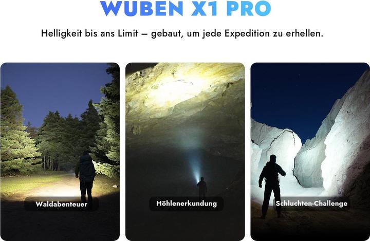 Immagine prodotto Wuben X1 Pro (13.80 cm, 12300 lm)