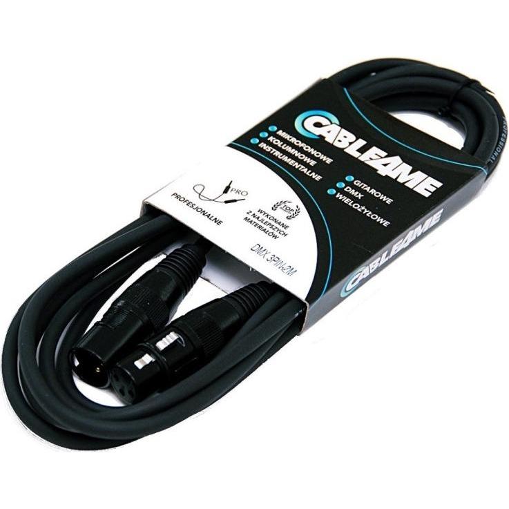 No Name CABLE4ME Kabel DMX Kabel 3pin 20m für Leuchten (20 m), Audio Kabel