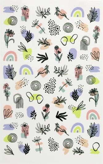 Produktbild BrillBird Nail sticker Abstract Art (Nagellackentferner)