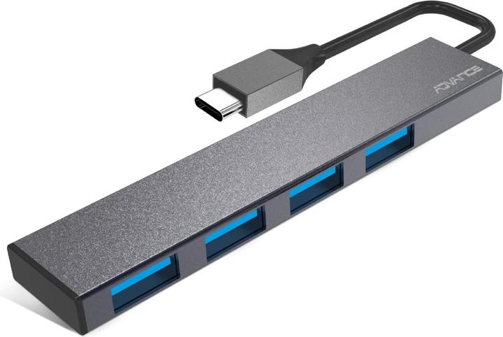 Actual product image Advance Hub USB 3.0 Type C Xpand Smart - 4 Ports Type A (USB-C, 4 ports)