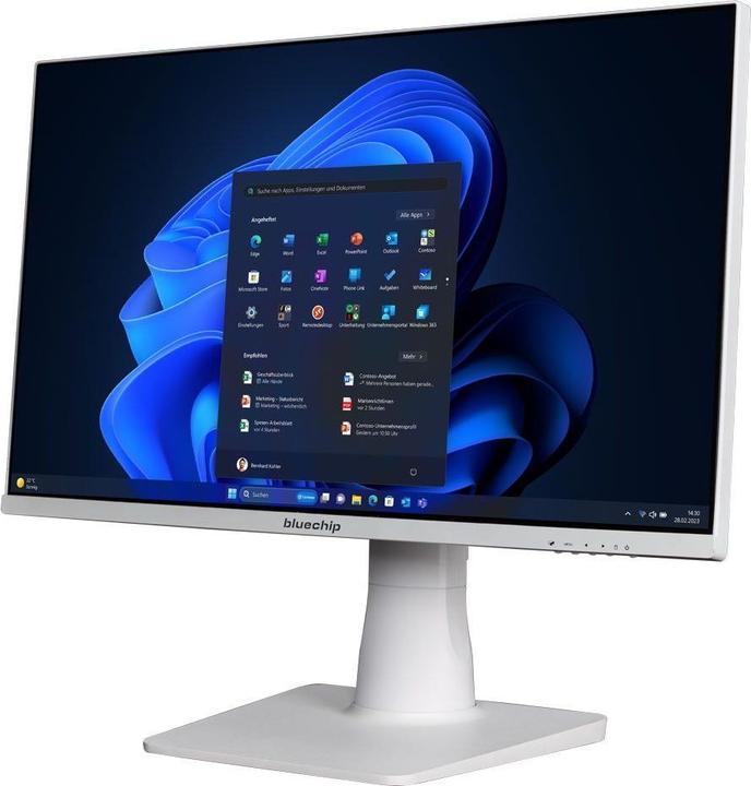 Produktbild Bluechip BUSINESSline AIO2352c white (250 GB, 16 GB, Intel Core i5-1235U)