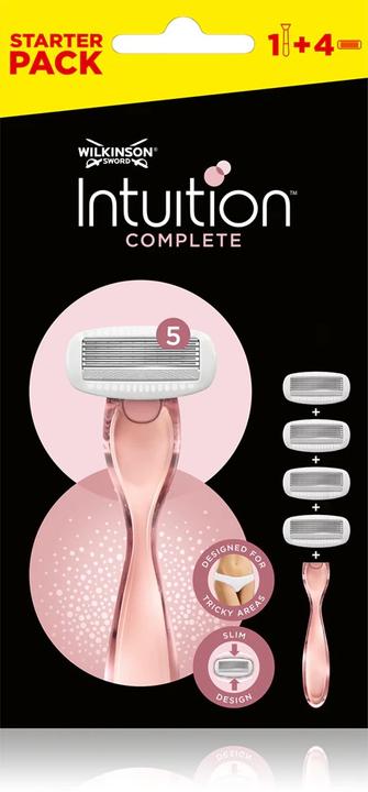 Actual product image Wilkinson Intuition Complete Razor with Replaceable Blades