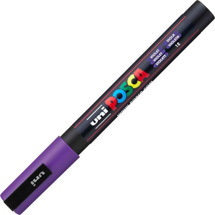 Produktbild Posca Fine Marker PC-3M (Violett, 0.90 mm, 1 x)