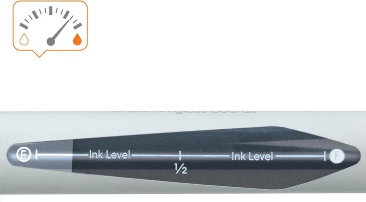 Immagine prodotto Nobo Pennarelli per lavagne a inchiostro liquido (Multicolore, 3 mm, 6 x)