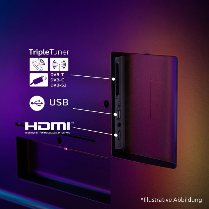 Actual product image Philips 43PUS9000/12 (43", PUS9000, QLED, 4K, 2025)