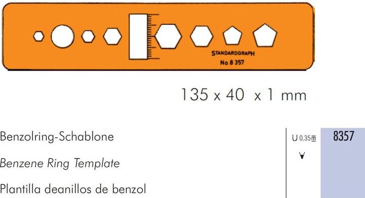 Immagine prodotto Modello di chimica Standardgraph 8357 (13.50 cm, Materiale sintetico)