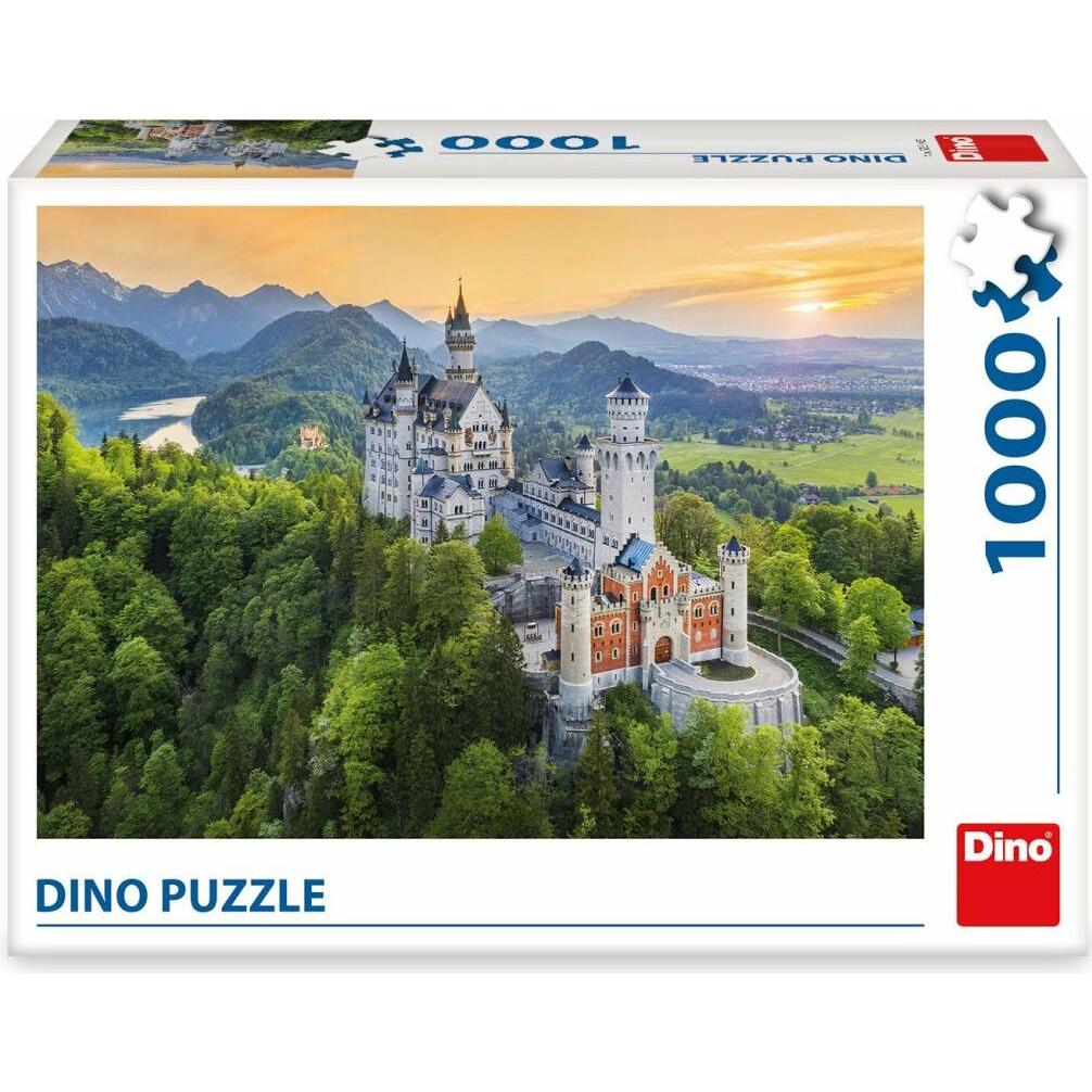 Dino Puzzle Frühling Neuschwanstein 1000 Teile (1000 Teile)