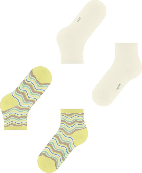 Produktbild Esprit Watercolor 2-Pack Baumwollsocken (2er Pack, 39 - 42)