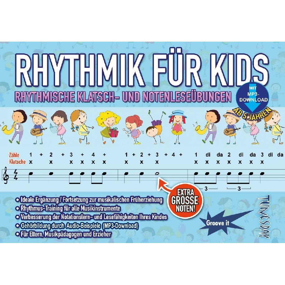 Tunesday Records Rhythmik für Kids, m. Audio-CD