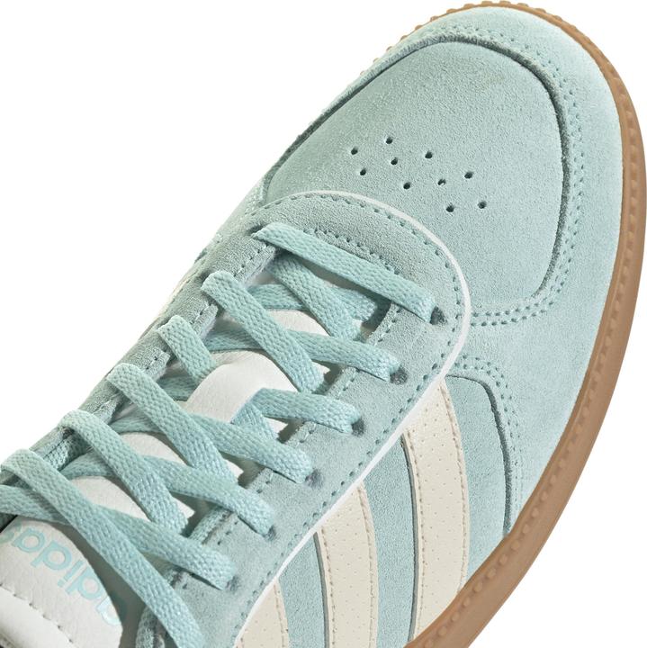 Actual product image adidas BREAKNET SLEEK SUEDE trainers,SEFLAQ/WONWHI/CWHIT (38)