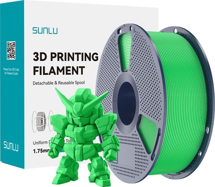 Produktbild Sunlu PLA+ 2.0-Filament (grün) (PLA+)