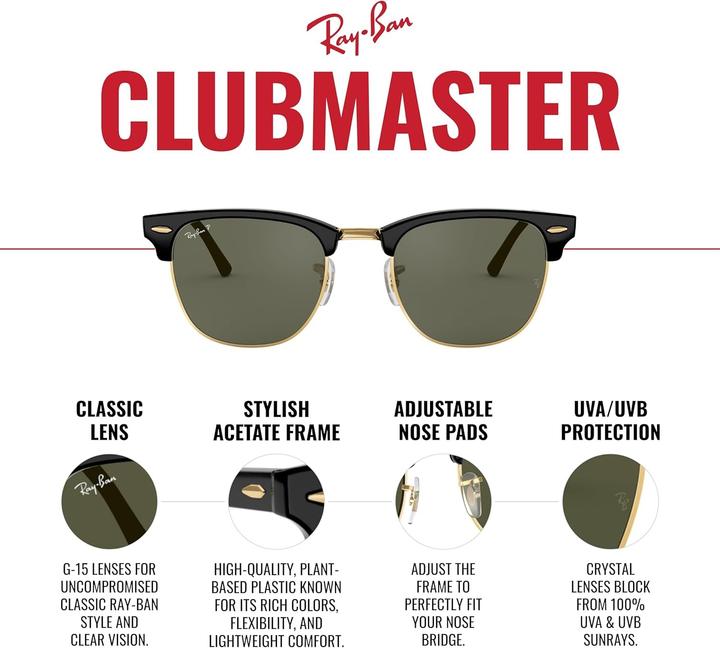 Produktbild Ray Ban Clubmaster