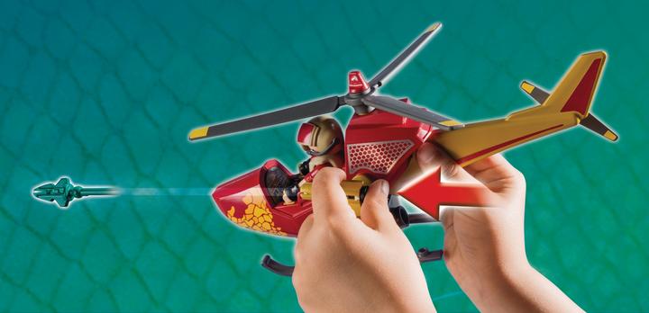 Actual product image Playmobil Helicopter with pterosaurus (9430)