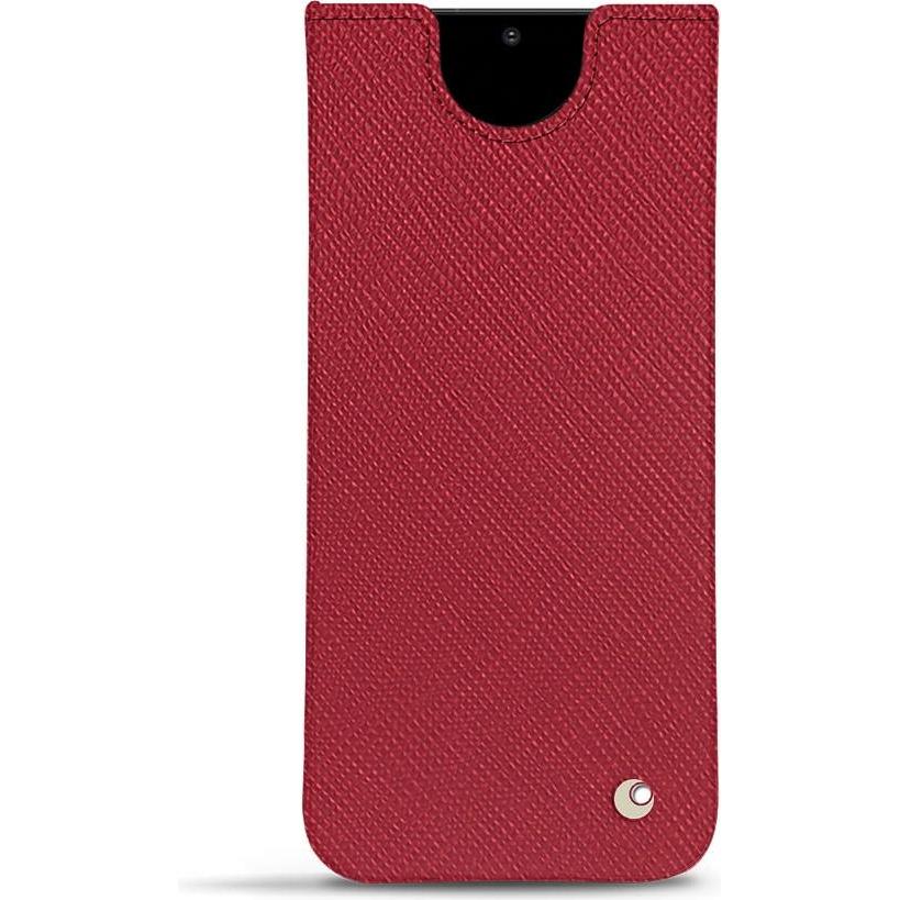Noreve Lederschutzhülle (Samsung Galaxy S20 Ultra 5G), Smartphone Hülle, Rot