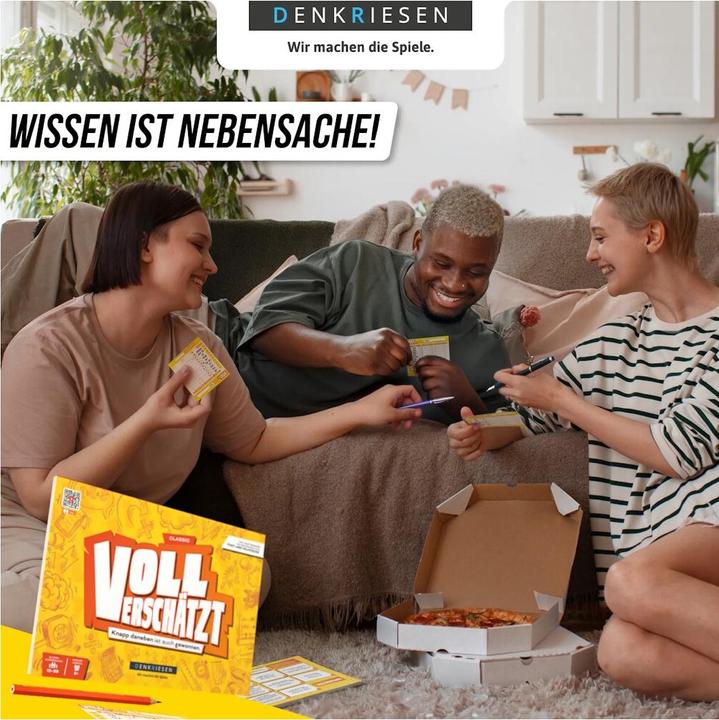 Productafbeelding Denkriesen Voll Verschätzt - A4 Blok Klassieke Editie (d) (Duits)