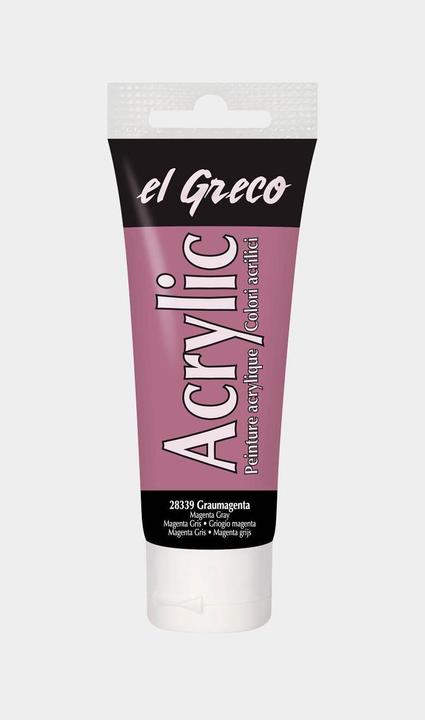 Produktbild Kreul el Greco Acrylic 75ml (Graumagenta, 75 ml)