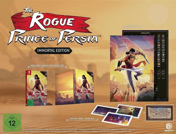 Produktbild Ubisoft Rogue Prince of Persia SWITCH Immortal Ed. (Switch, DE)