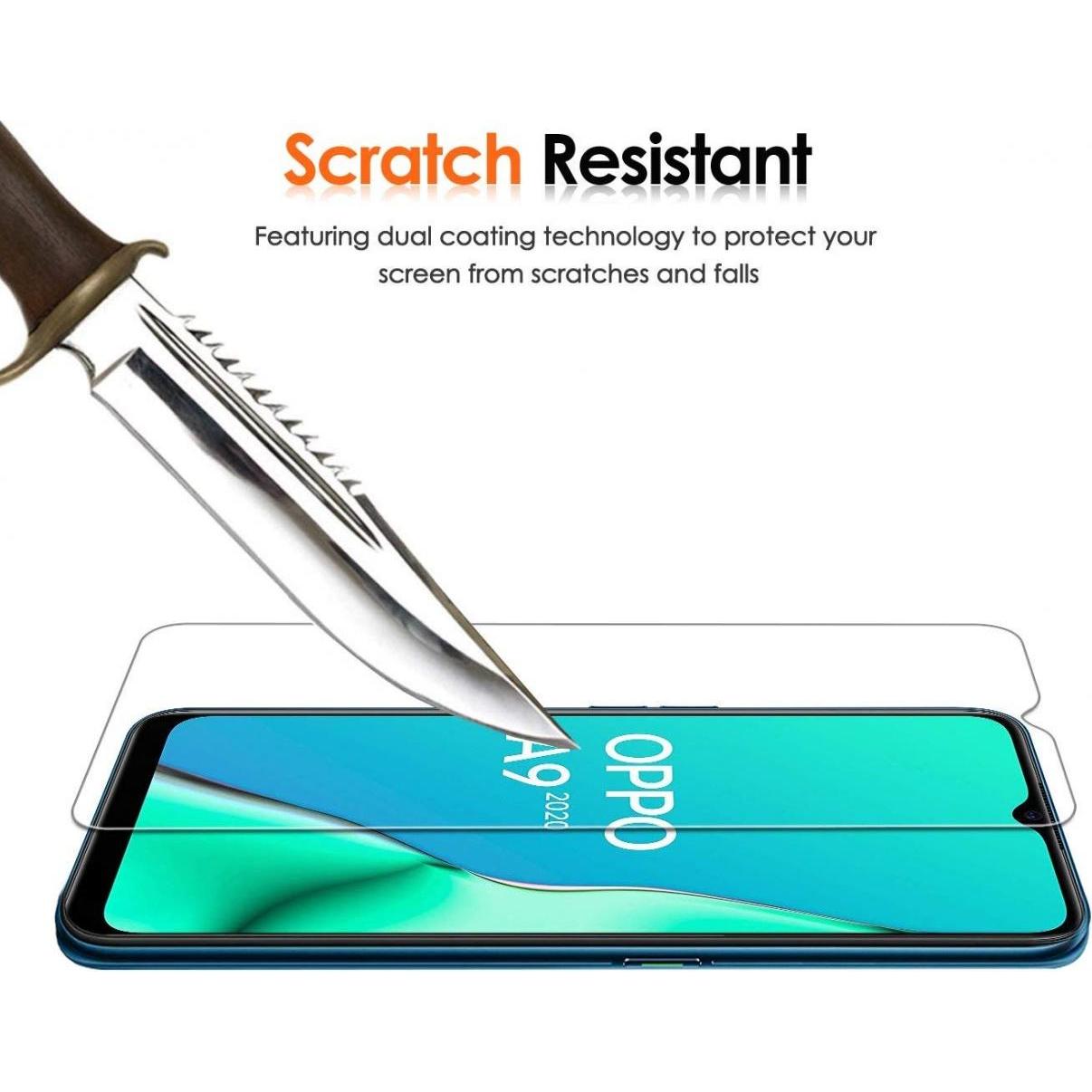 Thumbnail - Screenguard Oppo A9 2020 Panzerglas Schutzfolie Case Friendly Design (1 Stück, Oppo A9), Smartphone Schutzfolie, Transpa...