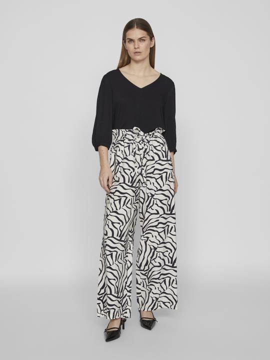 Actual product image Vila Patterned High Waist Trousers (Frequency band 38 (2600 MHz))