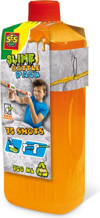 Actual product image Ses Slime Blaster refill pack - Orange Neon 750ml