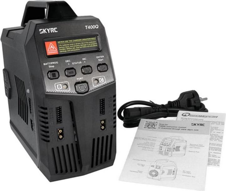 Actual product image SkyRC Quad Charger T400Q AC/DC 1-6S