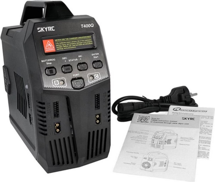 Immagine prodotto SkyRC Caricabatterie Quad T400Q AC/DC 1-6S