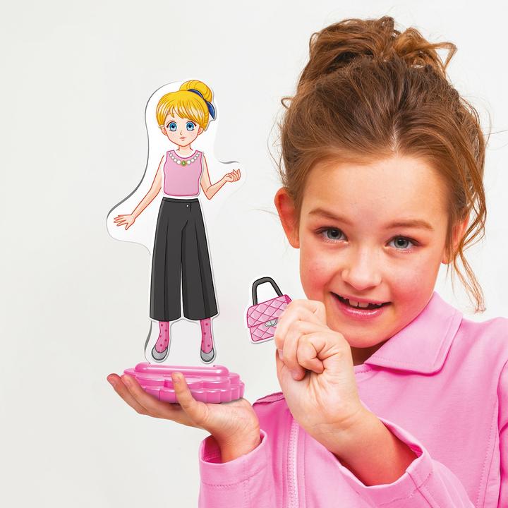 Actual product image Quercetti Magnetic Mosaic Fashion Anna 2925