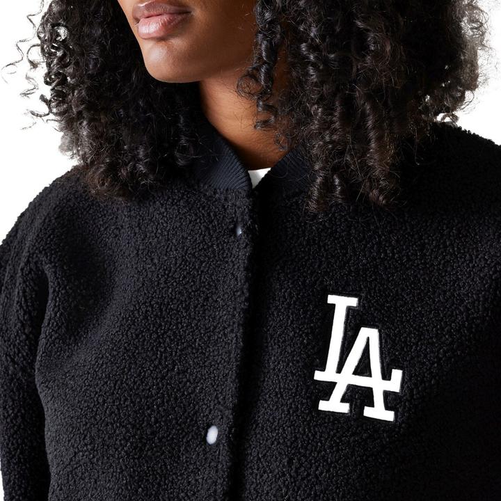 Produktbild New Era Ladies Oversize SHERPA Bomber Jacke LA Dodgers - XL (XL)