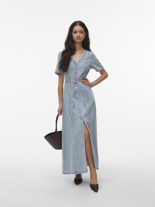Image du produit Vero Moda VMJANINA Langes Kleid Jeanskleid (M)
