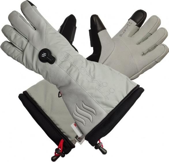 Actual product image Glovii ogrzewane rękawice narciarskie rozm. S szare (S)