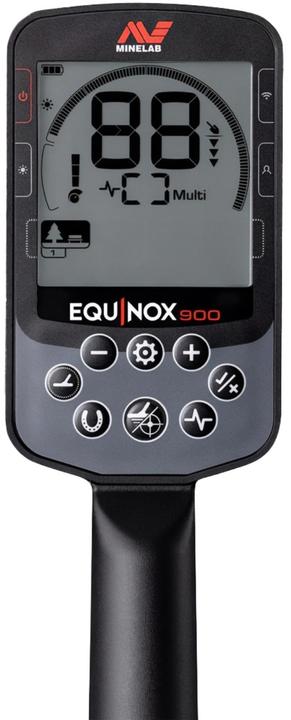 Actual product image Minelab EQUINOX 900 Metaaldetector specialist.