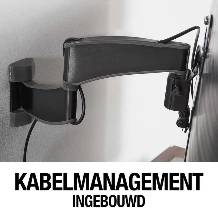 Actual product image Sanus Wall mount VSF716 - black (Wall, 16 kg, 19" - 43")