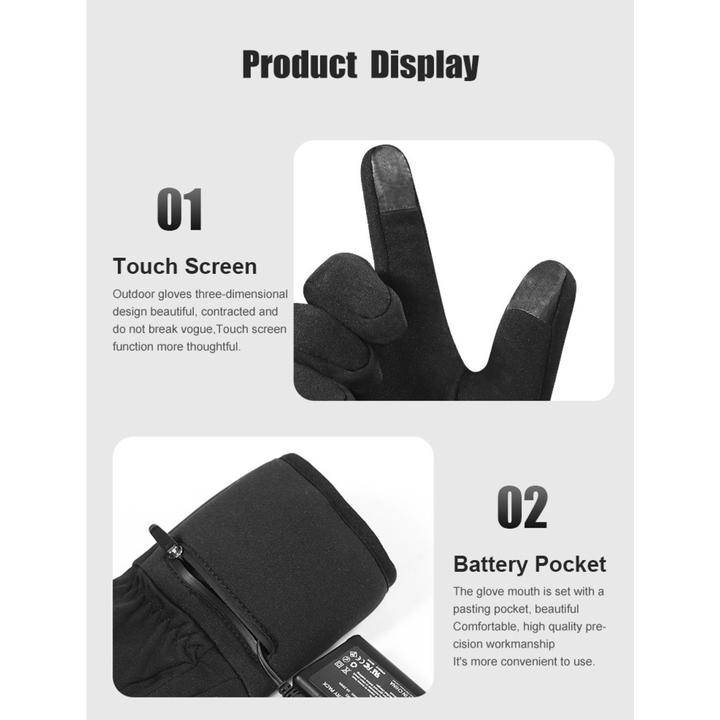 Produktbild Welltravel Beheizbare Neopren-Handschuhe (XL)