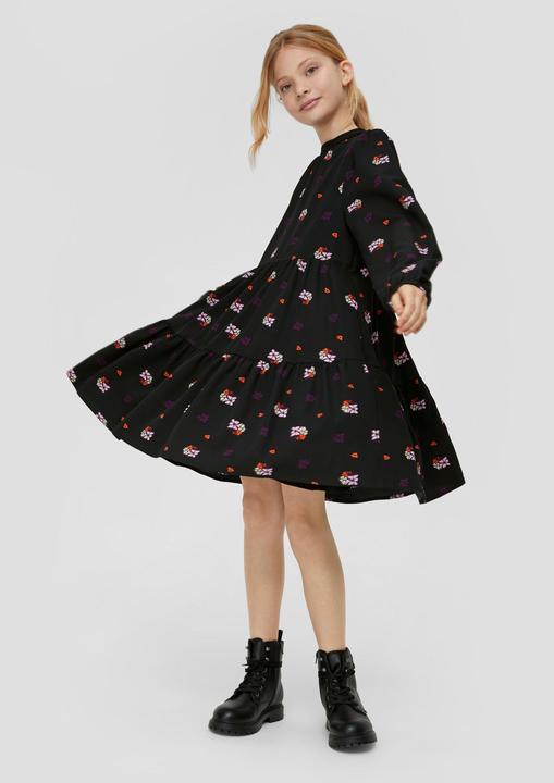 Image du produit s.Oliver Kleid Crêpe-Kleid mit Raffung (164)