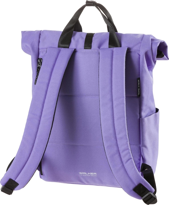 Actual product image Walker Roll Top Leisure Backpack 20 - 23 l, Purple (23 l)