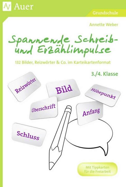 Produktbild Spannende Schreib- und Erzählimpulse 3/4 (Deutsch, Annette Weber, 2013)