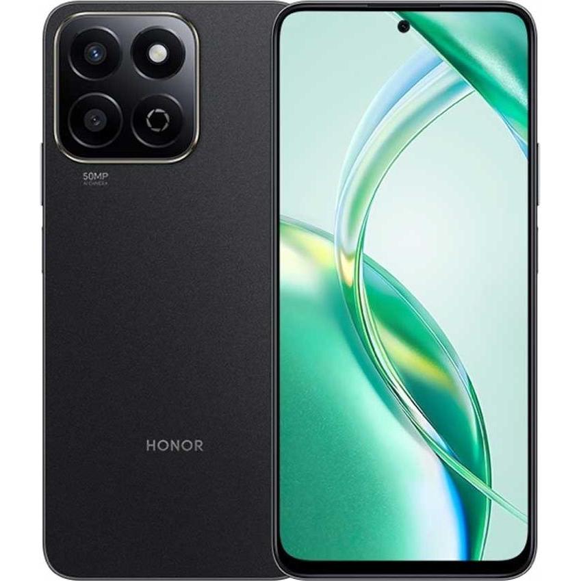 Thumbnail - Honor 200 Smart (256 GB, Midnight Black, 267.72", Dual SIM, 50 Mpx, 5G), Smartphone, Schwarz