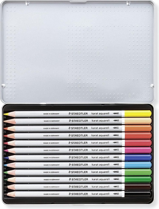 Image du produit Staedtler carat aquarell 125 stylo couleur métallisé mallatable 12 pièces, triées (Couleurs assorties, 12 x)