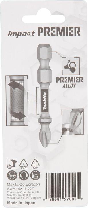 Produktbild Makita Torsion Bit TX30-50 2Stk (T 30)