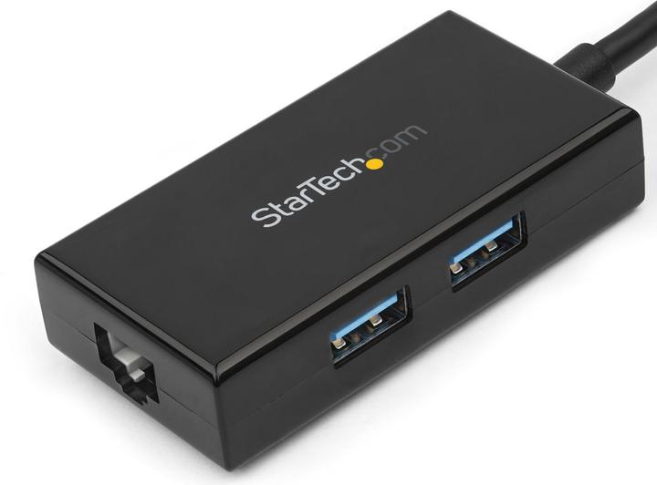 Actual product image StarTech USB 3.0 Gigabit Ethernet and USB 3.0 Hub (USB-A, 1 portion)