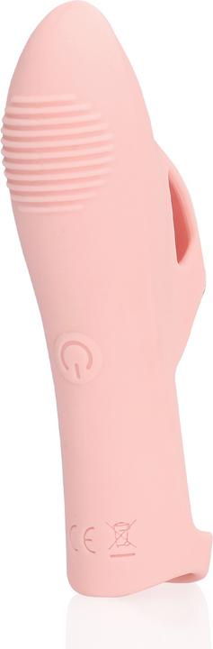 Productafbeelding Loveline Silicone Finger Vibrator - Touch of Pink