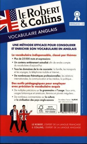 Actual product image Le Robert & Collins vocabulaire anglais (French, Collectif, 2020)