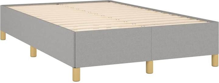 Actual product image vidaXL Bo x springbett mit Matratze & LED 120 x 190 cm Stoff (120 x 190 cm)