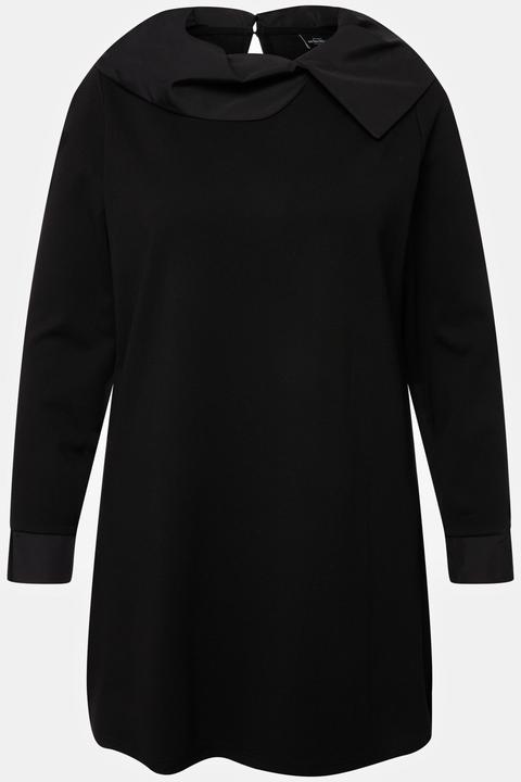 Actual product image Ulla Popken Taffeta Collared Sweatshirt (54)