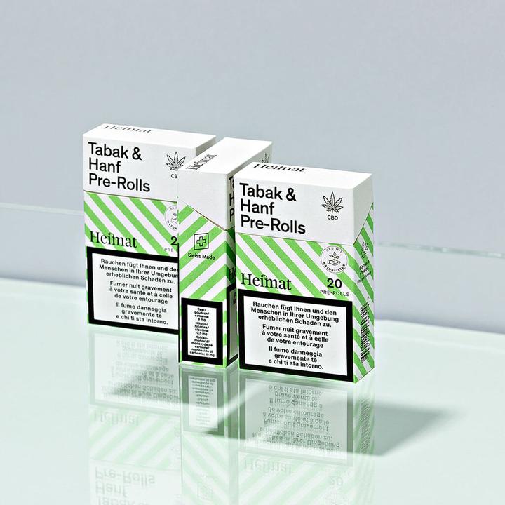 Produktbild Heimat Tabak & Hanf (4g CBD) (20 Stk.)